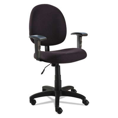 Task Chair: Acrylic Fabric, Adjustable Height, 17-1/4 to 22-1/2